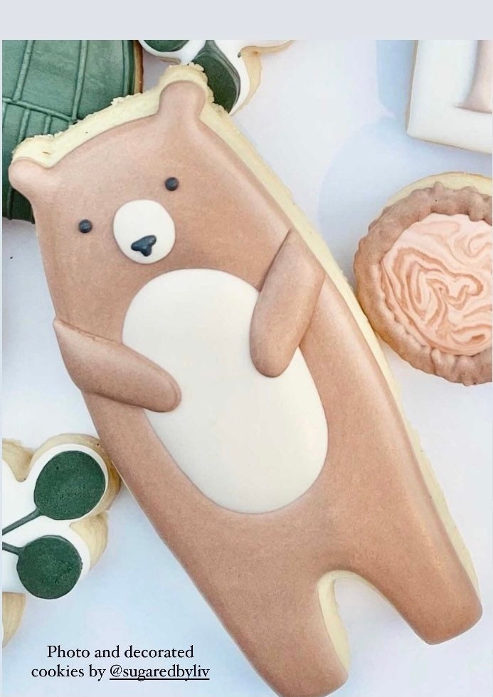 Tall Bear cookie cutter