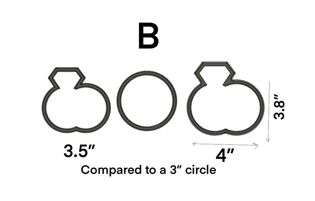 Ring no. 1 cookie cutter