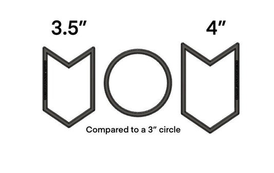 Banner / Arrow cookie cutter