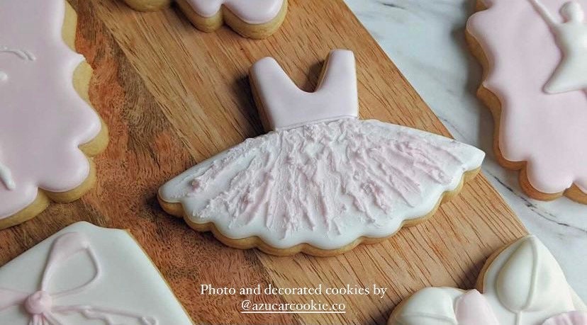 Tutu / ballerina dress cookie cutter