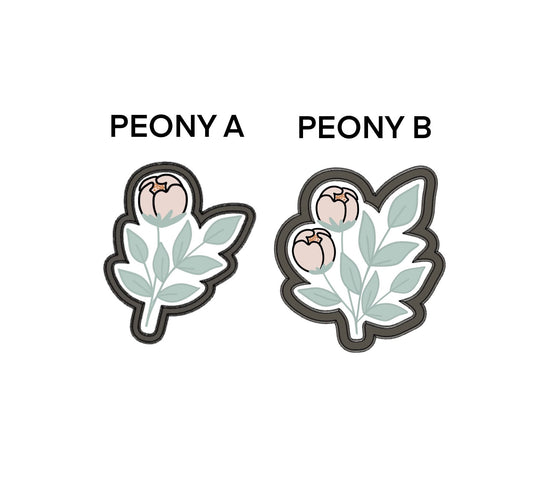 Peony no. 2 cookie cutter