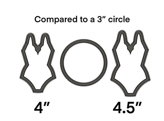 Swim suit no. 5 cookie cutter