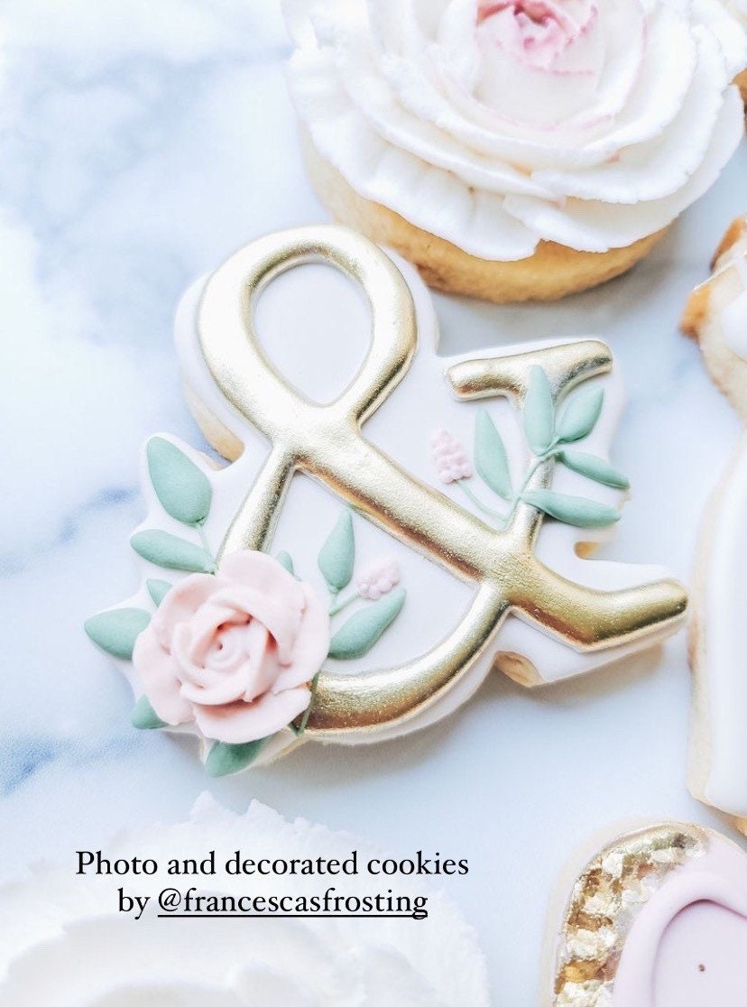Ampersand cookie cutter