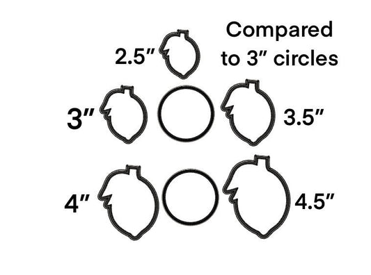 Lemon no. 2 cookie cutter