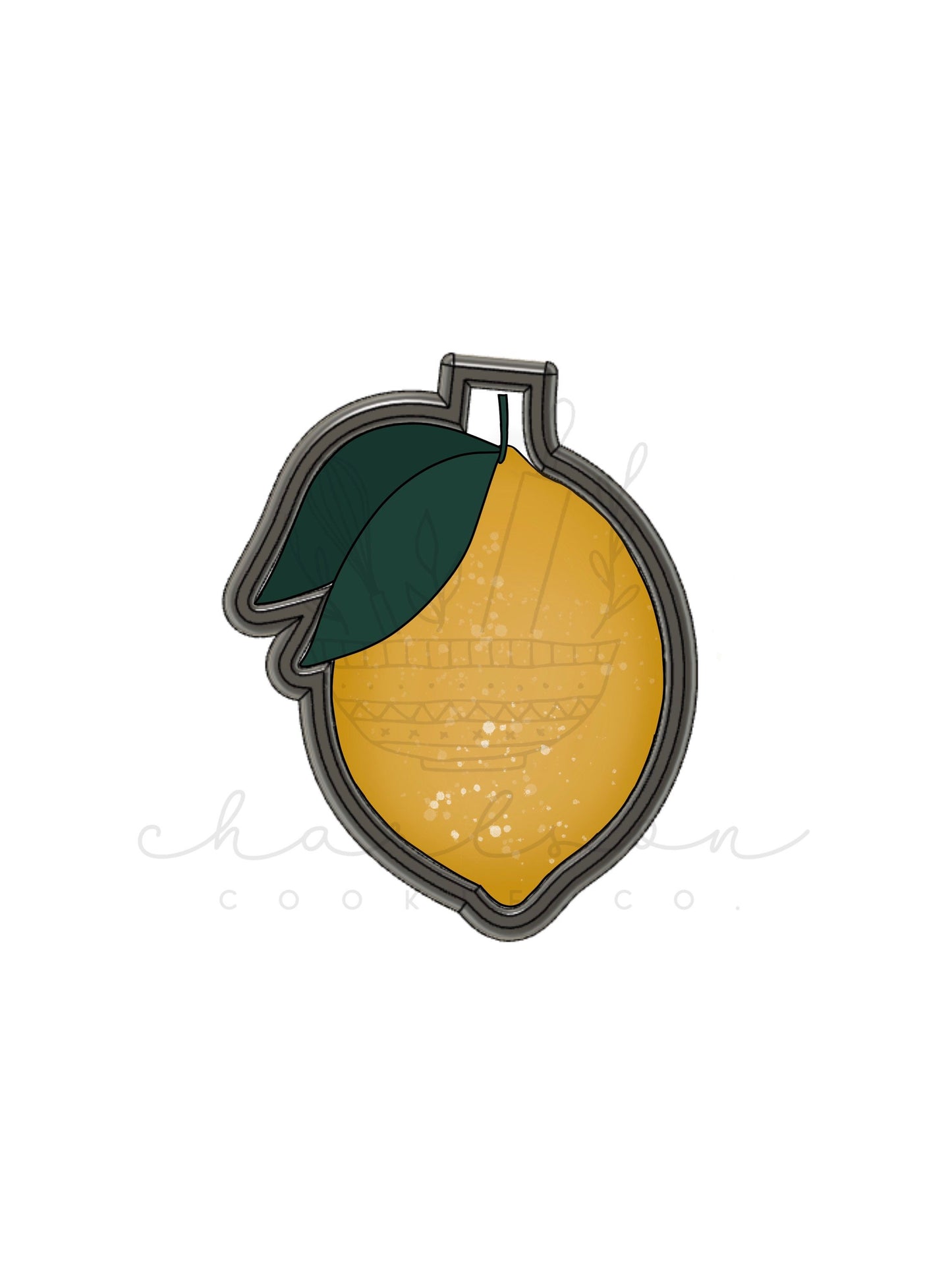Lemon no. 2 cookie cutter