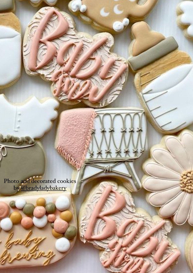 Bassinet cookie cutter
