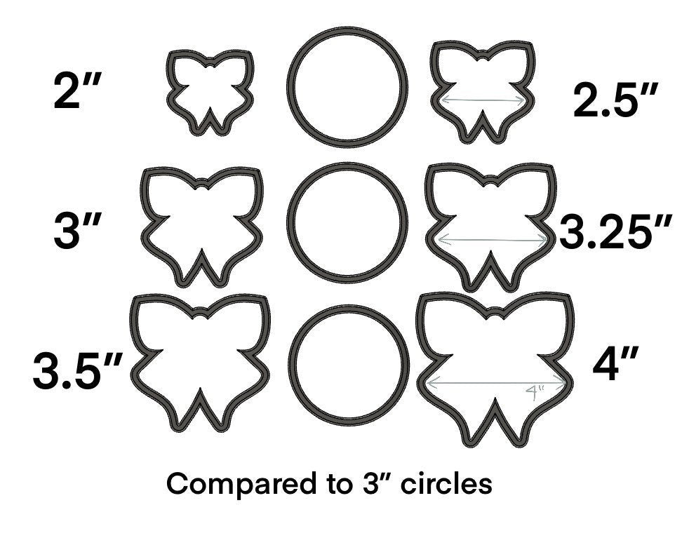 Bow no. 2 cookie cutter