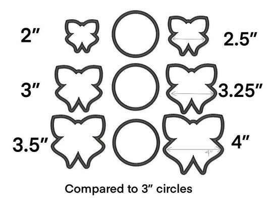 Bow no. 2 cookie cutter