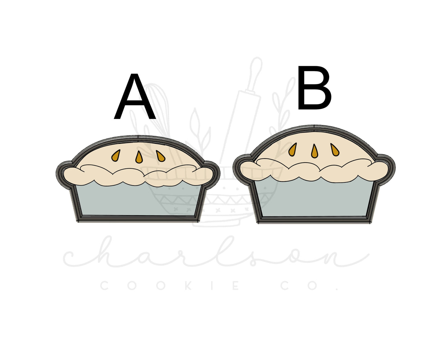 Pie cookie cutter