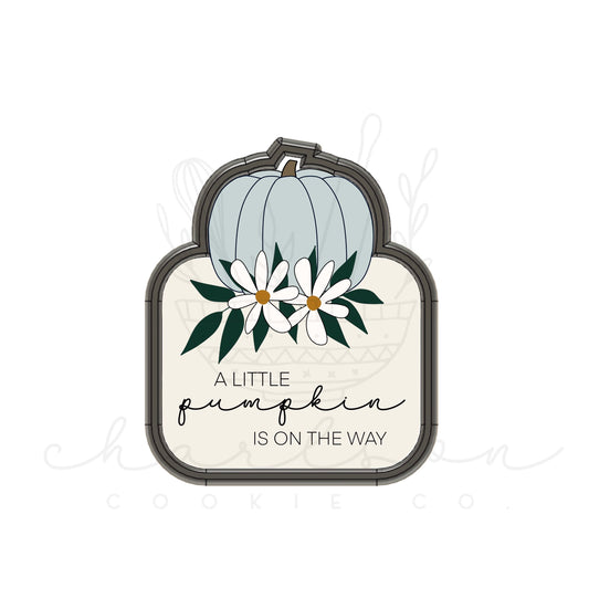 Pumpkin plaque no. 2 cookie cutter