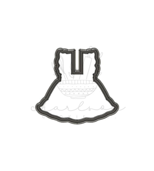 Baby dress no. 2 cookie cutter