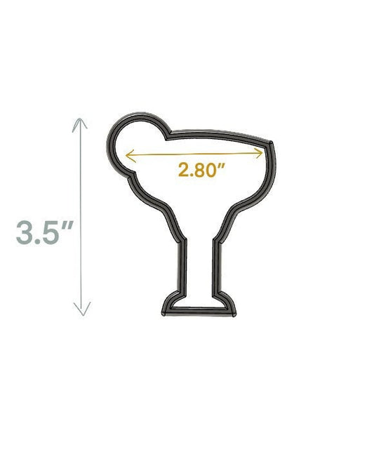 Margarita no. 1 cookie cutter