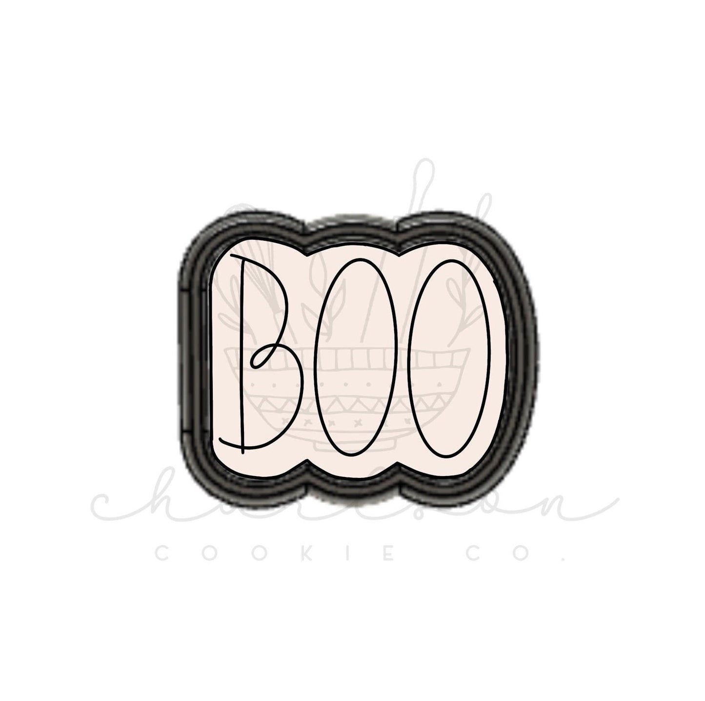 Boo cookie cutter