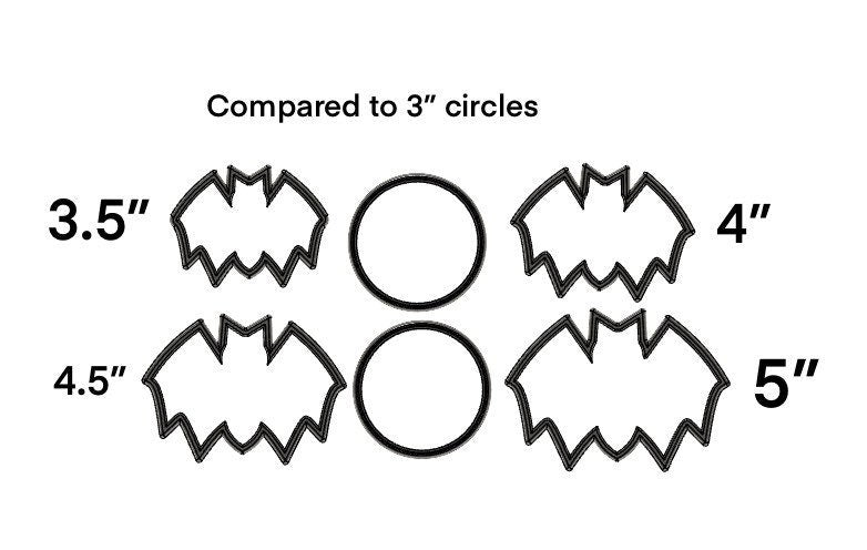Bat cookie cutter