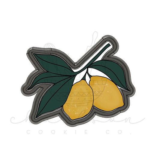 Lemon branch cookie cutter