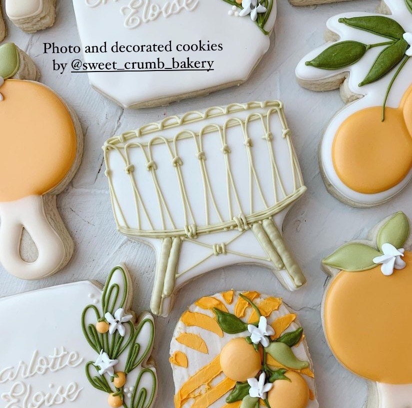 Bassinet cookie cutter