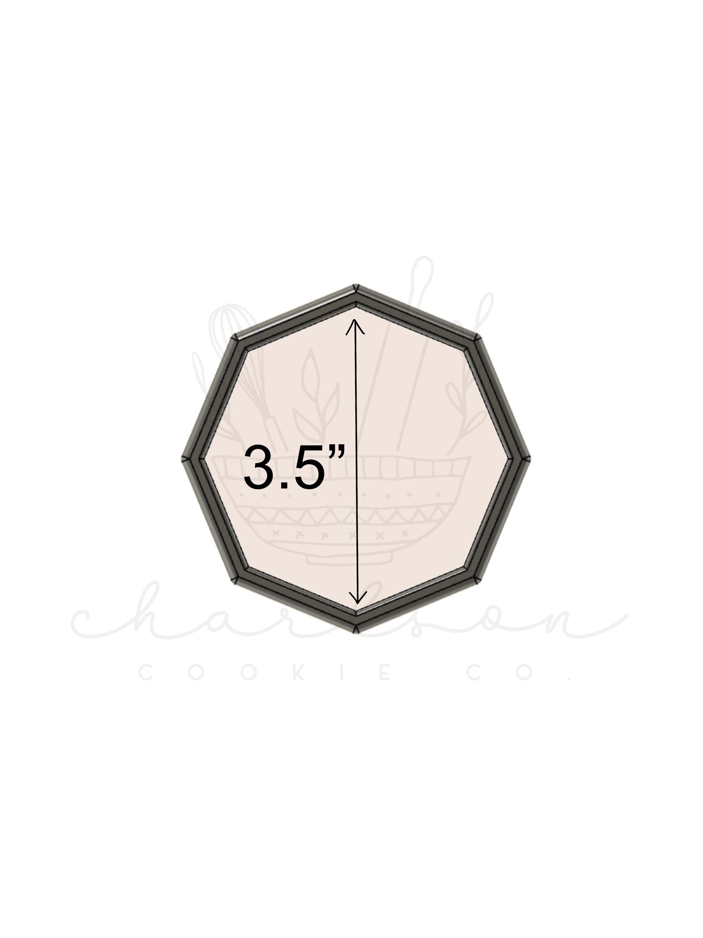 Octagon cookie cutter