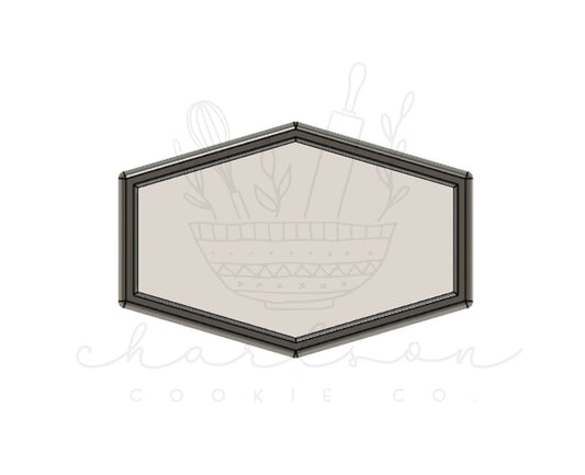 Michael plaque (regular) cookie cutter