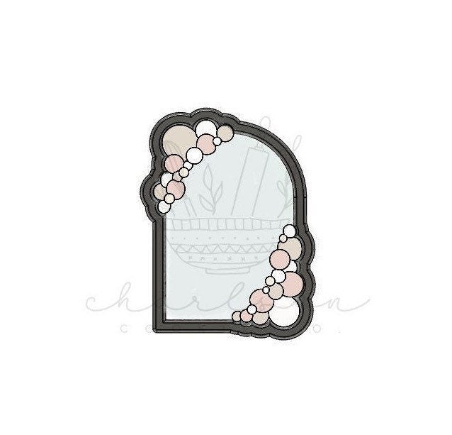 Balloon plaque no. 2 cookie cutter