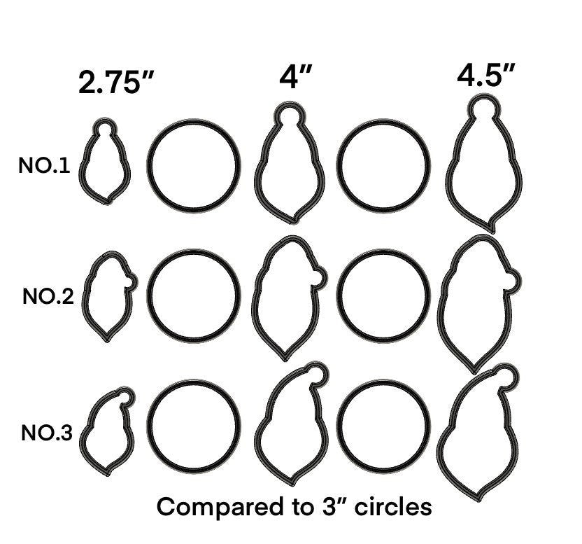 Gnomes / Santa cookie cutter