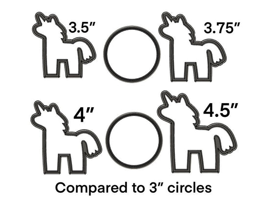 Unicorn cookie cutter