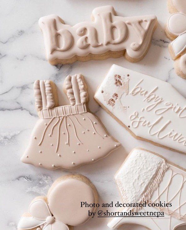 Baby dress no. 2 cookie cutter