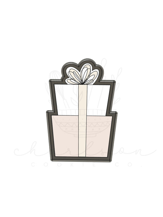 Gift box no. 2 cookie cutter