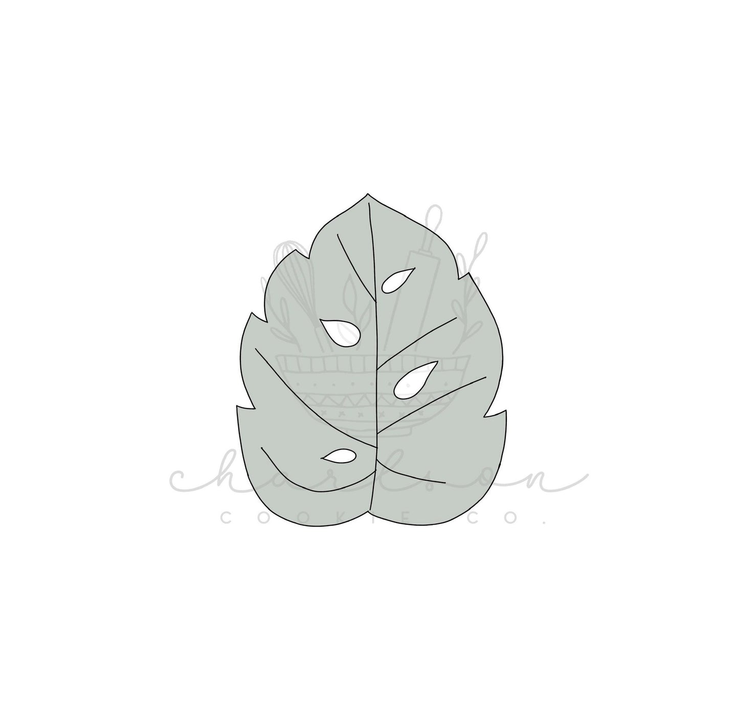 Monstera leaf no. 2 cookie cutter