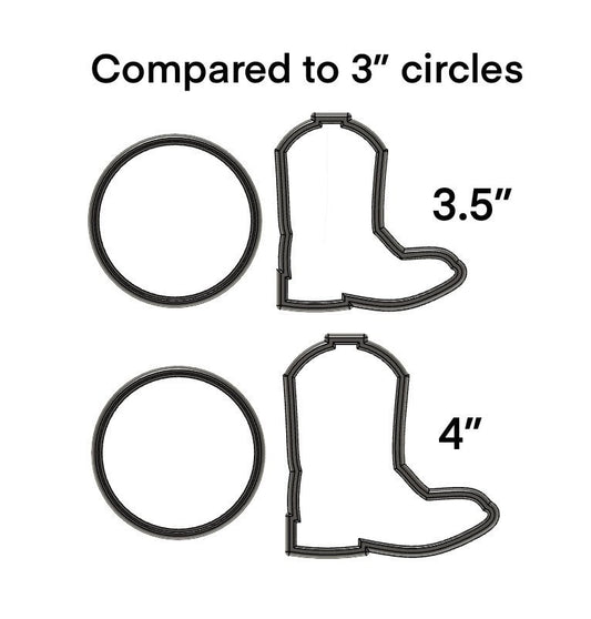 Boot cookie cutter