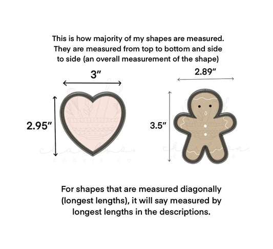 Tiered stand cookie cutter