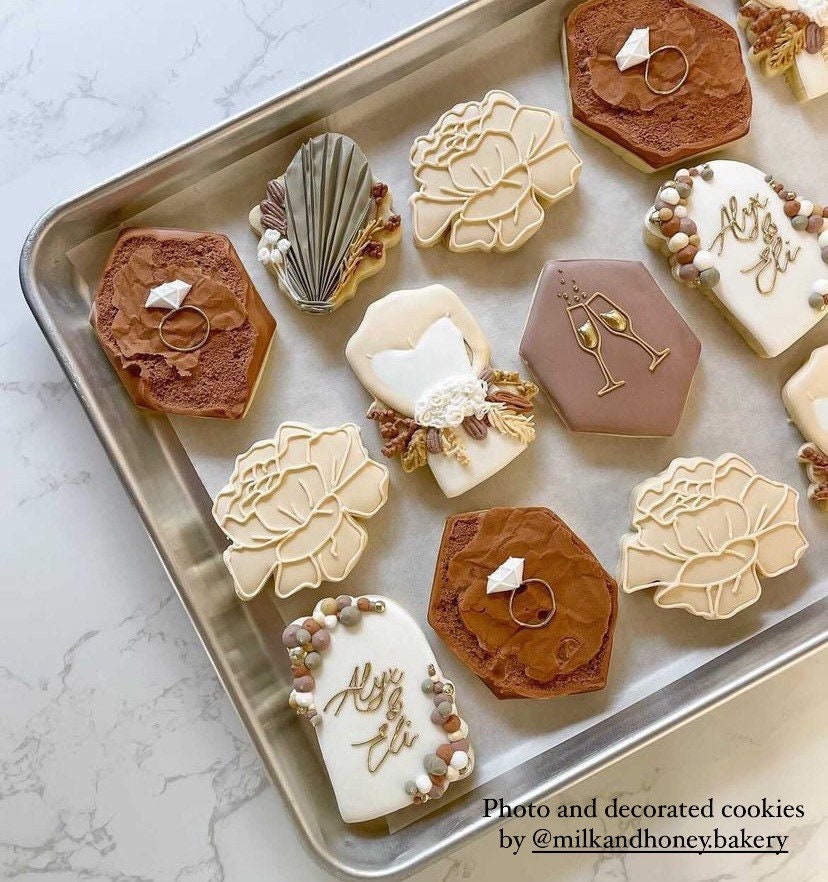 Peony no. 4 cookie cutter