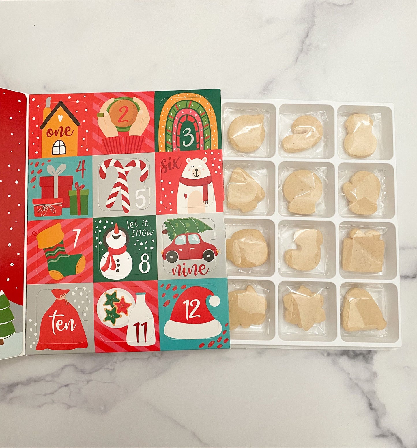Advent cookie cutters