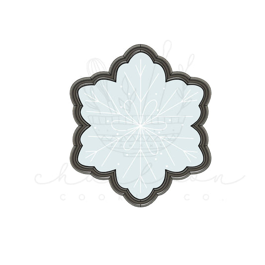 Snowflake cookie cutter
