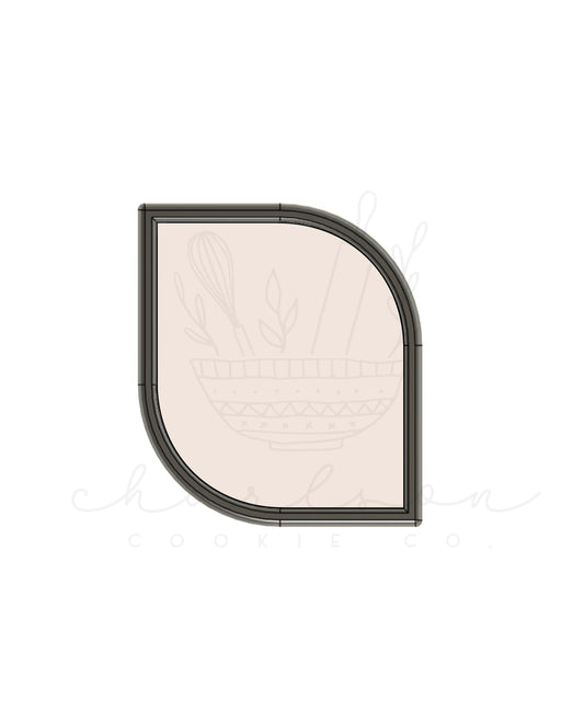 Casey plaque no. 3 cookie cutter
