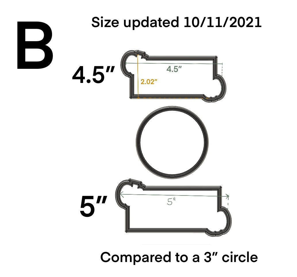 Pumpkin plaque skinny cookie cutter