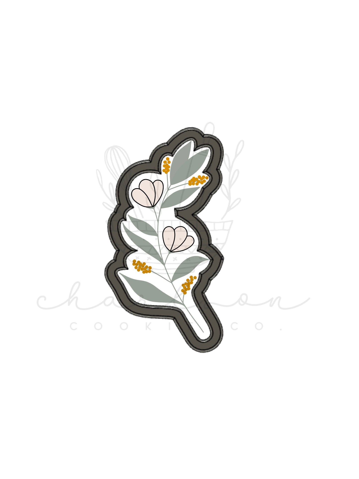 Leaf no. 2 cookie cutter