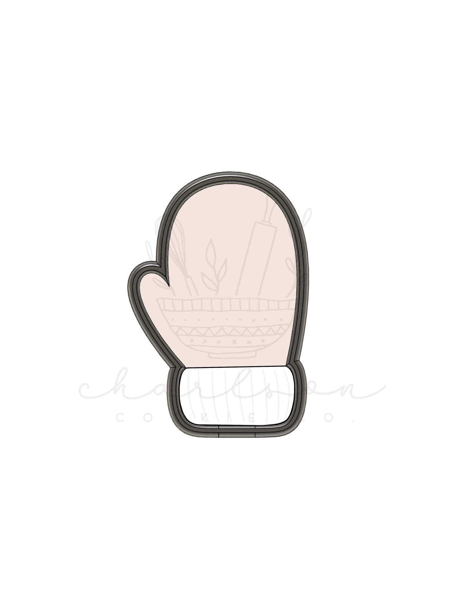 Mitten cookie cutter