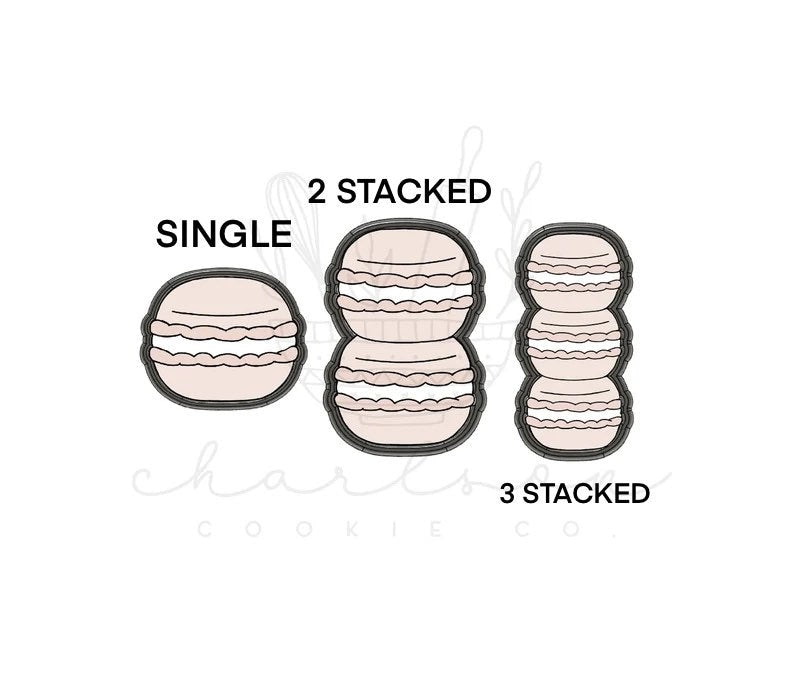 Macarons cookie cutter
