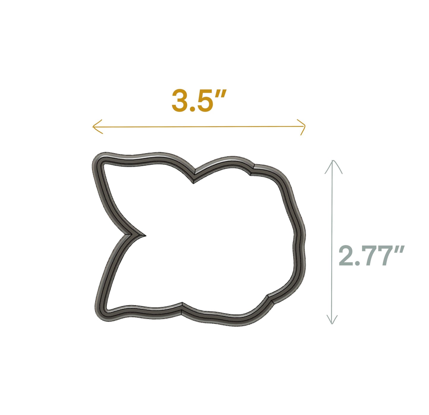 Flower no. 2 cookie cutter
