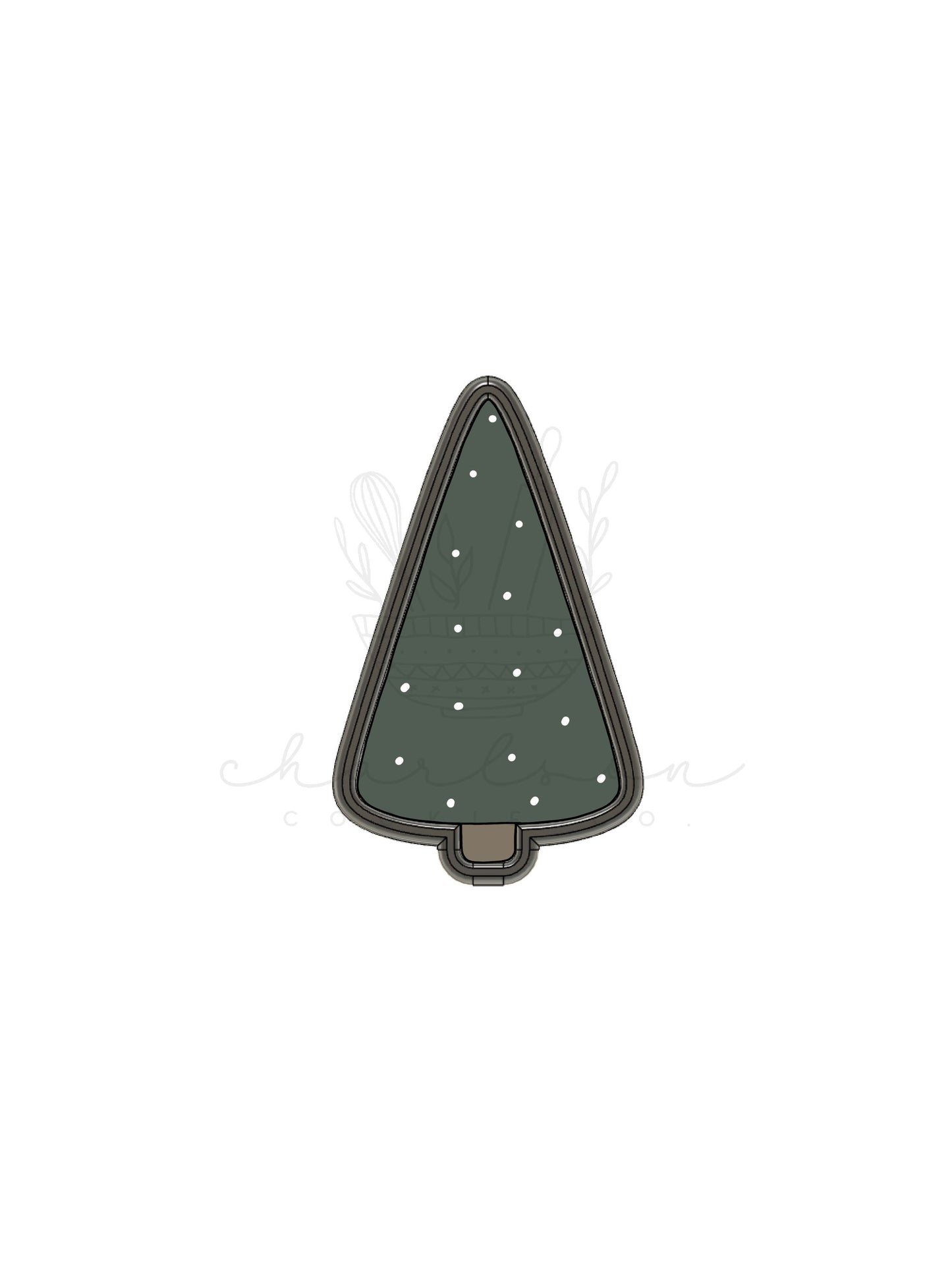 Tall tree no. 2 cookie cutter