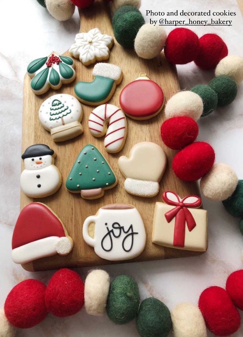 Advent cookie cutters