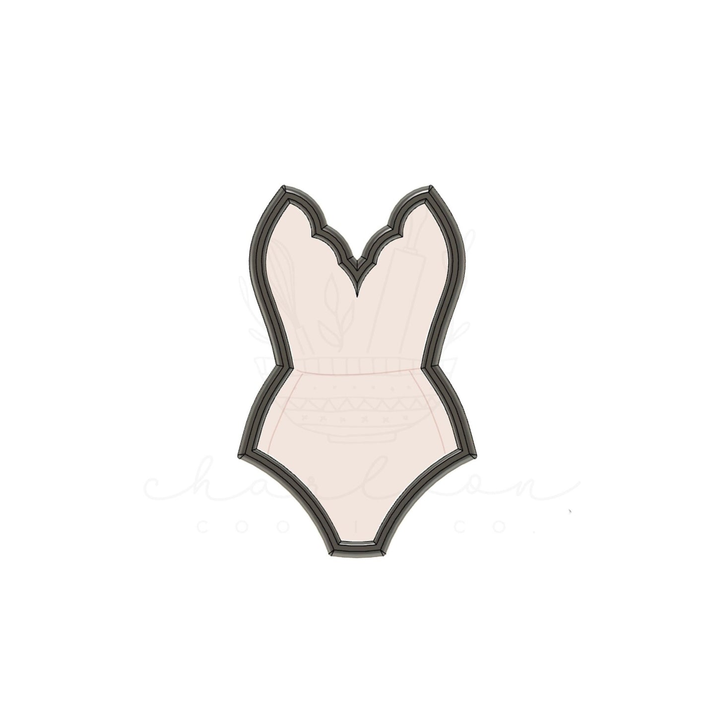Swim no. 6 cookie cutter