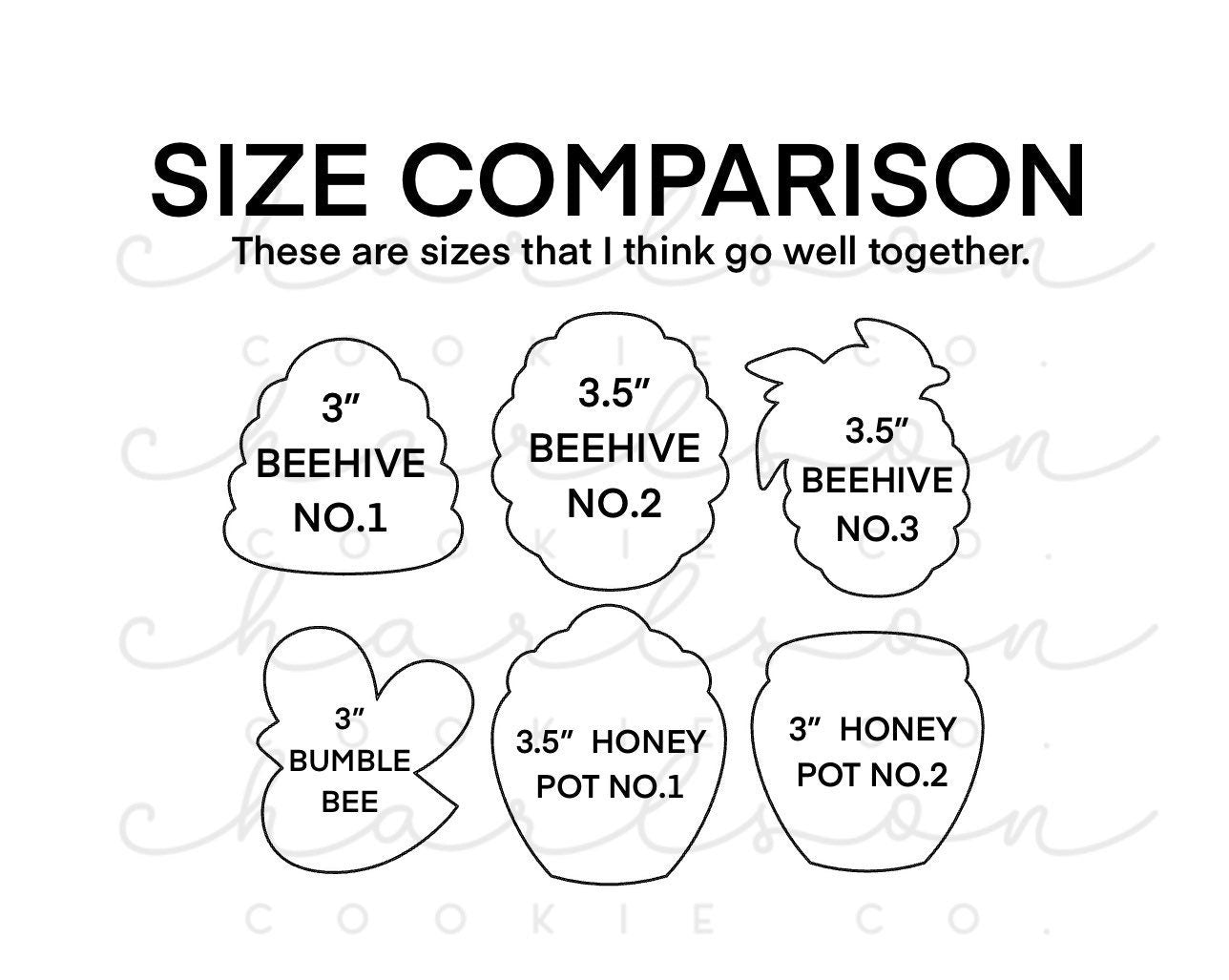 Bumble bee cookie cutter