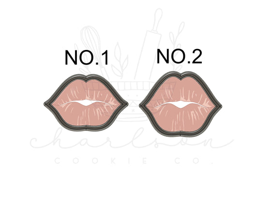 Lips cookie cutter