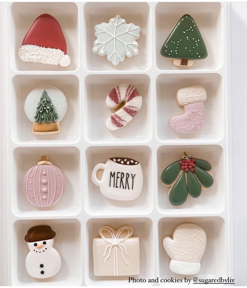 Advent cookie cutters