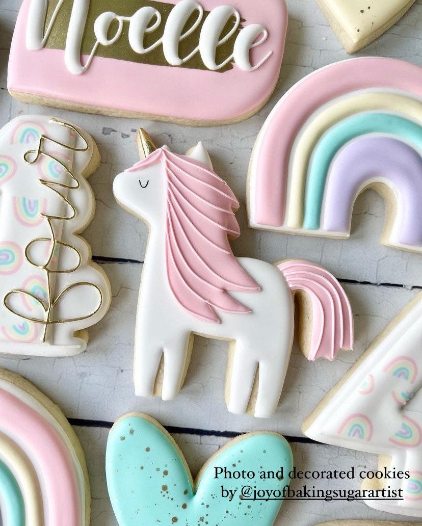 Unicorn cookie cutter
