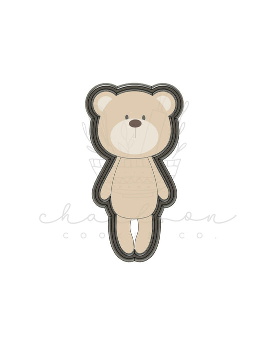 Teddy bear no. 2 cookie cutter