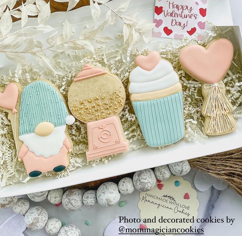 Valentine's Day Set A (4pc) cookie cutters 4” set