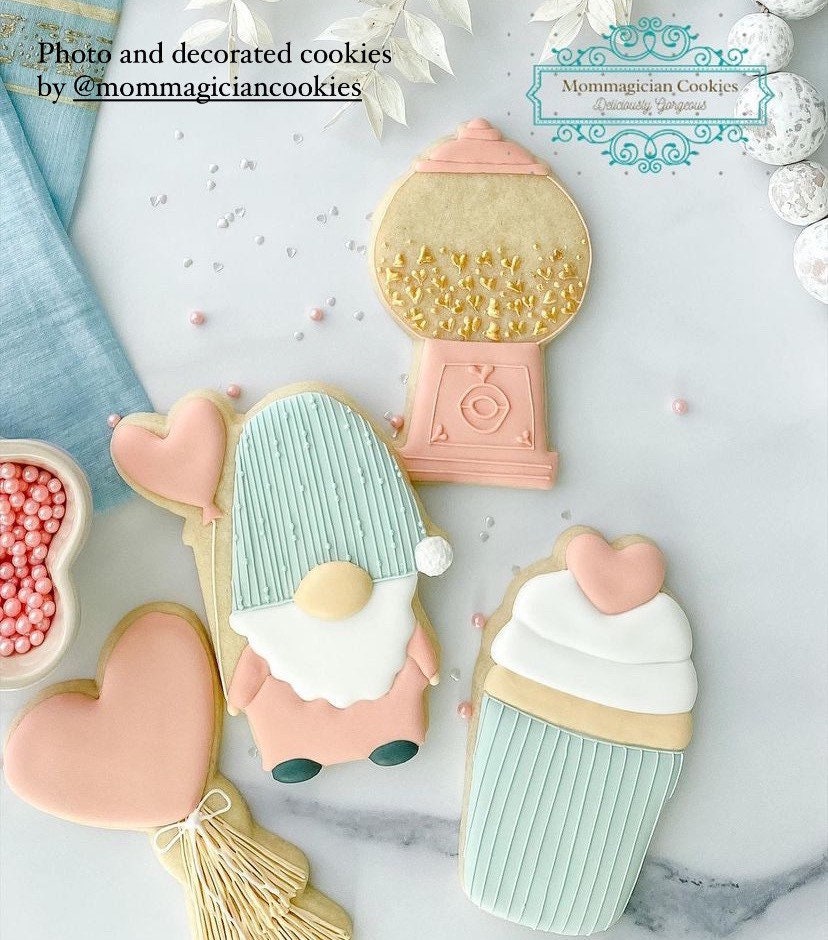 Valentine's Day Set A (4pc) cookie cutters 4” set