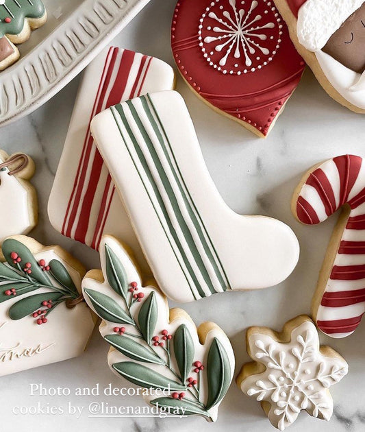 Stocking cookie cutter